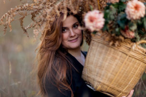 photographe nantes portrait fleuriste decoratrice florale angers rennes baule